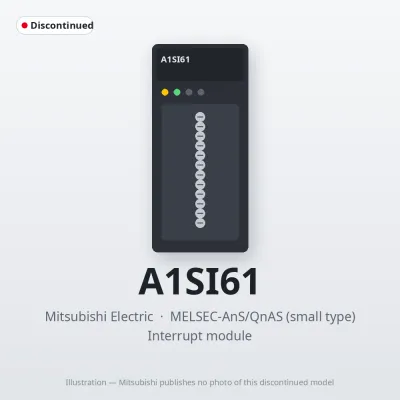 A1SI61 Mitsubishi MELSEC-AnS Interrupt module