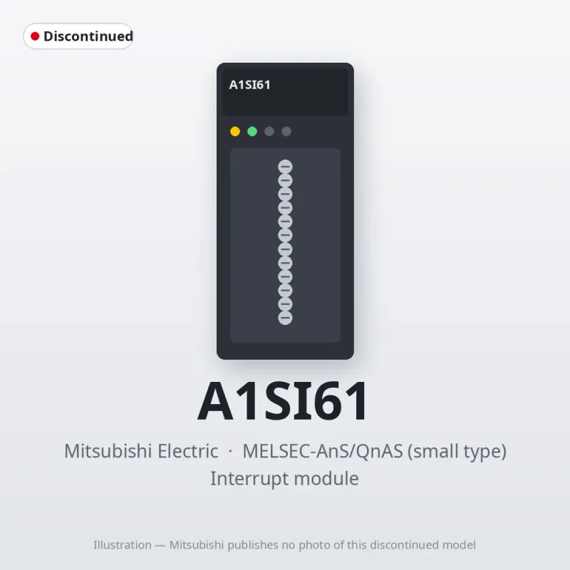 A1SI61 Mitsubishi MELSEC-AnS Interrupt module