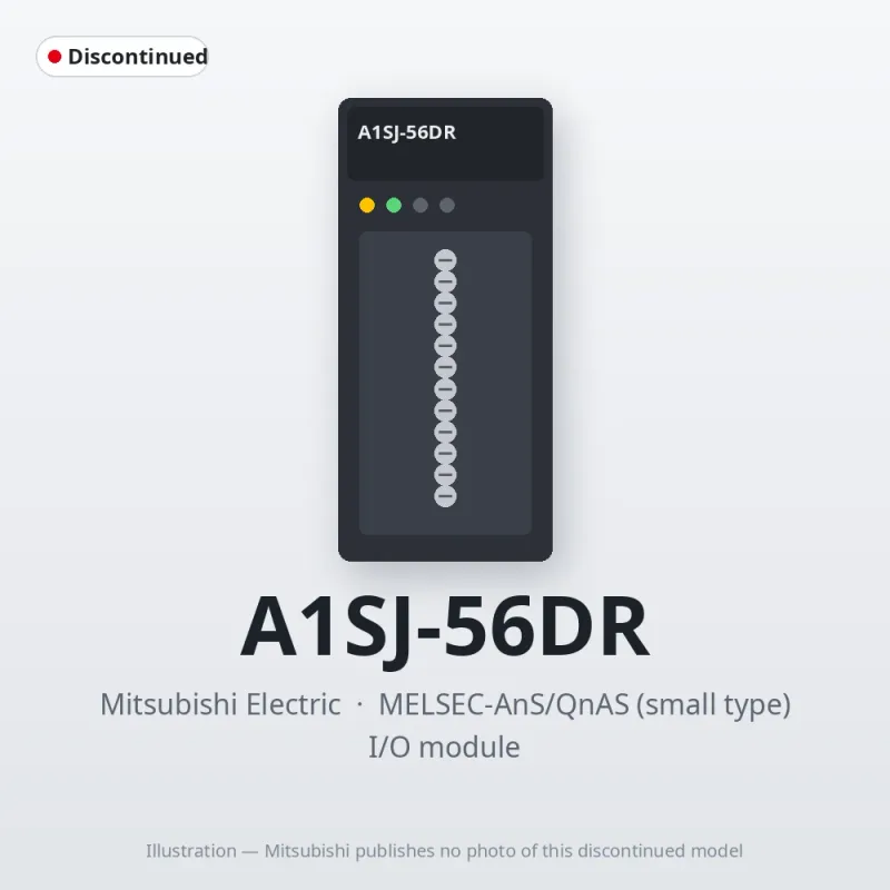 A1SJ-56DR Mitsubishi MELSEC-AnS I/O module