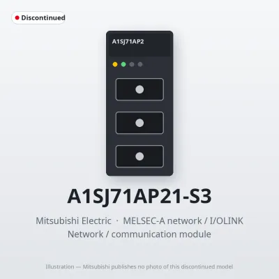 A1SJ71AP21-S3 Mitsubishi MELSEC Network / communication module