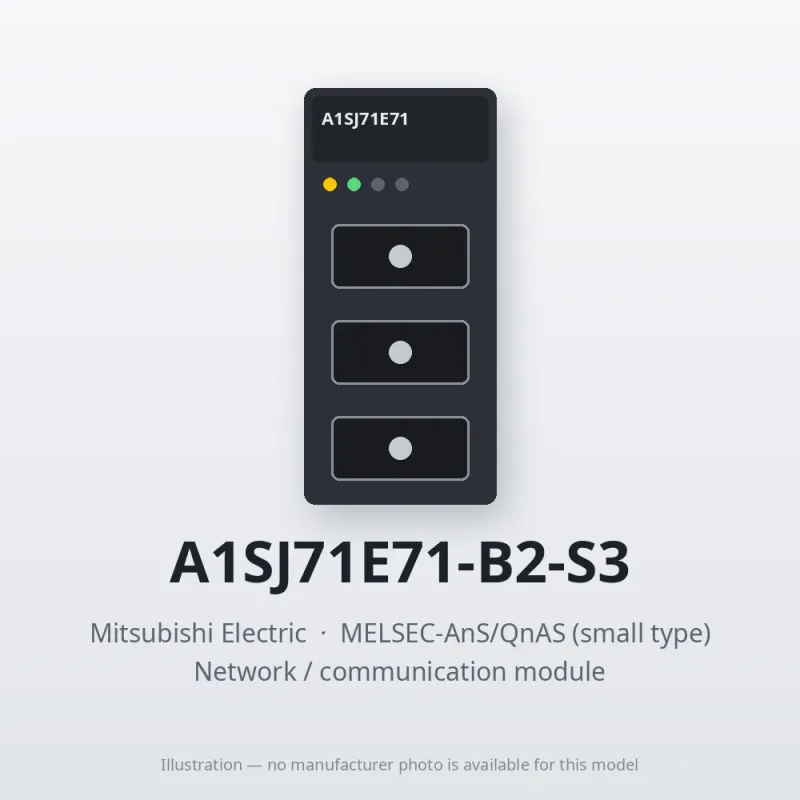 A1SJ71E71-B2-S3 Mitsubishi MELSEC-AnS Network / communication module