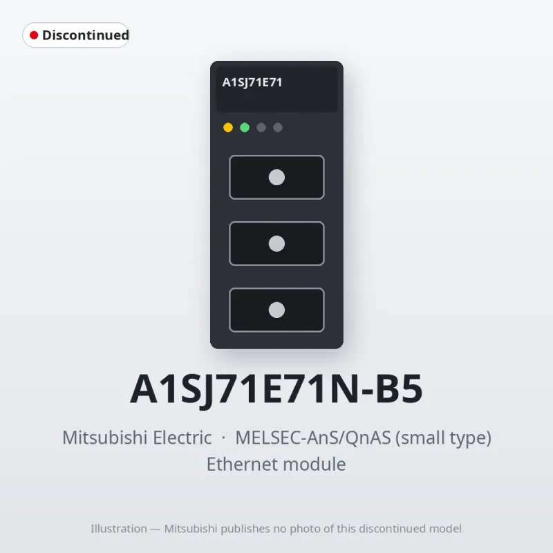 A1SJ71E71N-B5 Mitsubishi MELSEC-AnS Ethernet module
