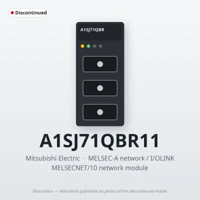 A1SJ71QBR11 Mitsubishi MELSECNET/10 network module
