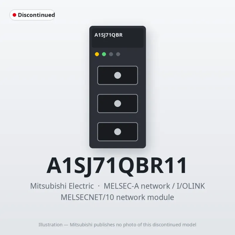 A1SJ71QBR11 Mitsubishi MELSECNET/10 network module