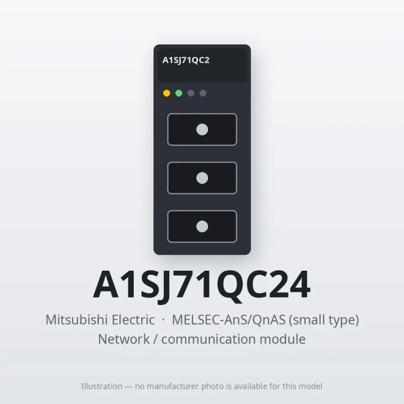 A1SJ71QC24 Mitsubishi MELSEC-AnS Network / communication module
