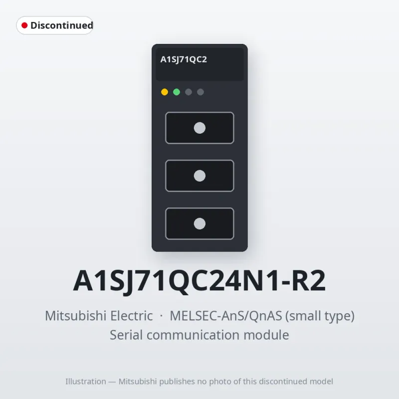 A1SJ71QC24N1-R2 Mitsubishi MELSEC-AnS Serial communication module