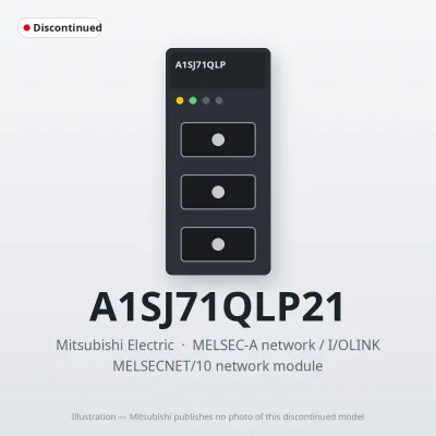 A1SJ71QLP21 Mitsubishi MELSECNET/10 network module