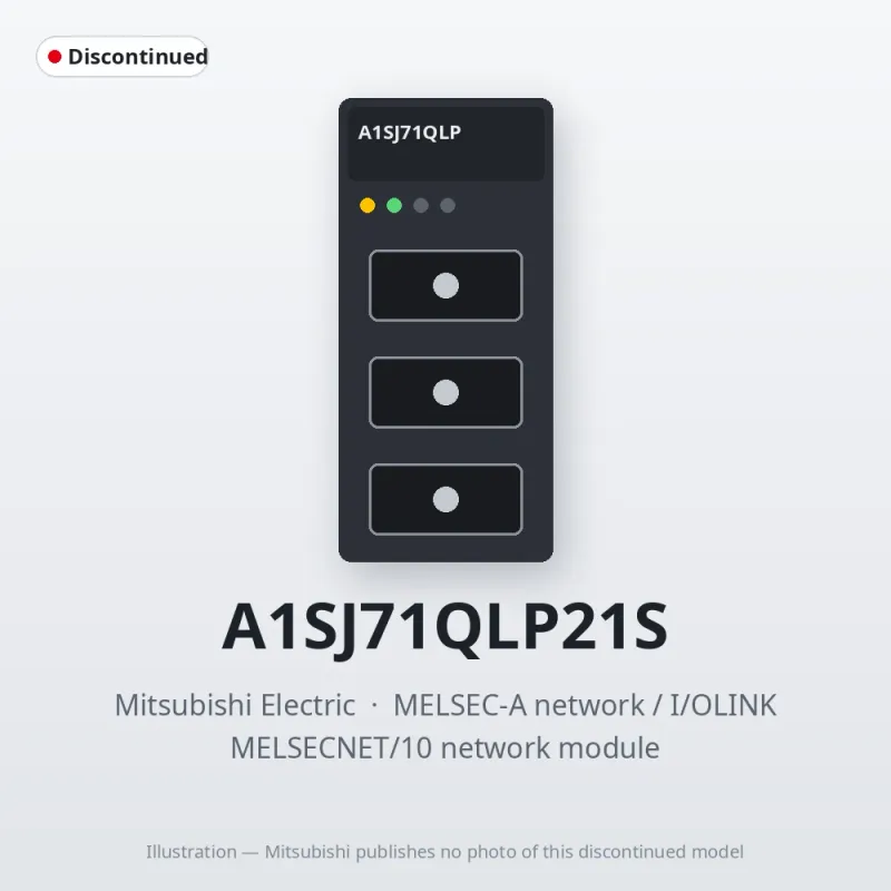 A1SJ71QLP21S Mitsubishi MELSECNET/10 network module