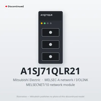 A1SJ71QLR21 Mitsubishi MELSECNET/10 network module