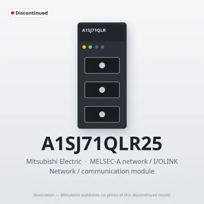 A1SJ71QLR25 Mitsubishi MELSEC Network / communication module