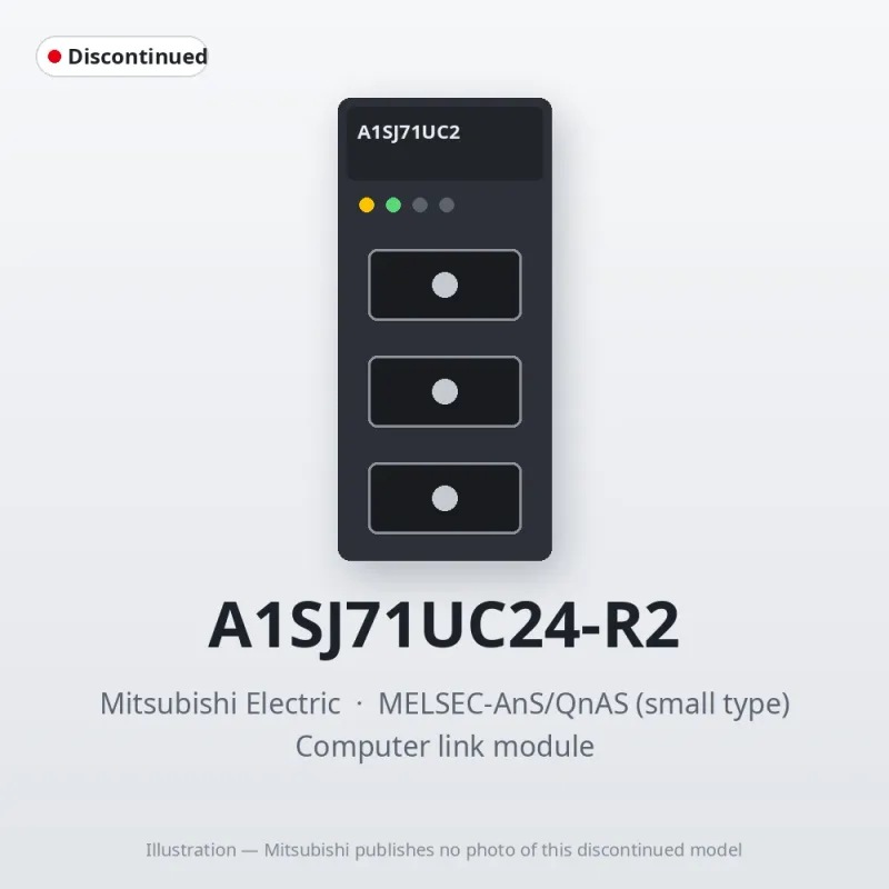 A1SJ71UC24-R2 Mitsubishi MELSEC-AnS Computer link module