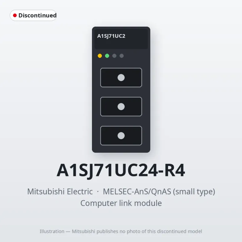 A1SJ71UC24-R4 Mitsubishi MELSEC-AnS Computer link module