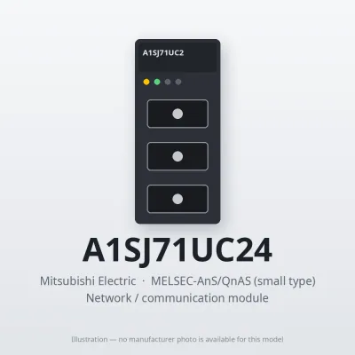 A1SJ71UC24 Mitsubishi MELSEC-AnS Network / communication module