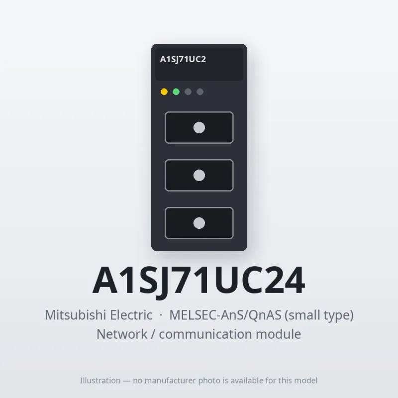 A1SJ71UC24 Mitsubishi MELSEC-AnS Network / communication module