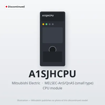 A1SJHCPU Mitsubishi MELSEC-AnS CPU module