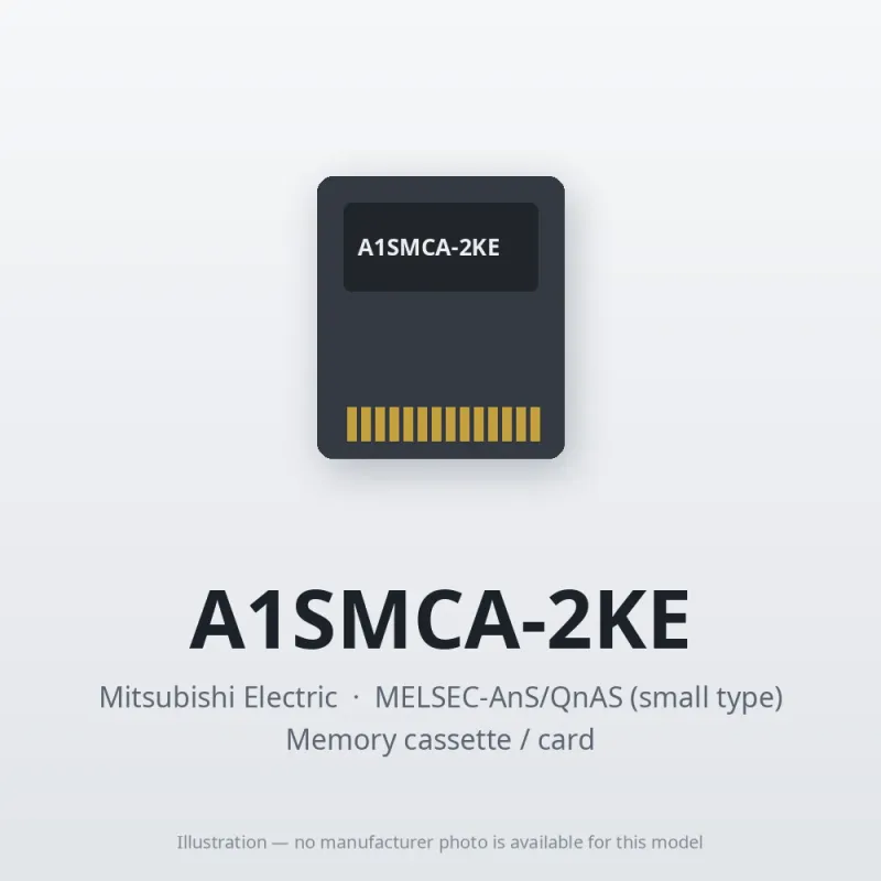 A1SMCA-2KE Mitsubishi MELSEC-AnS Memory cassette / card