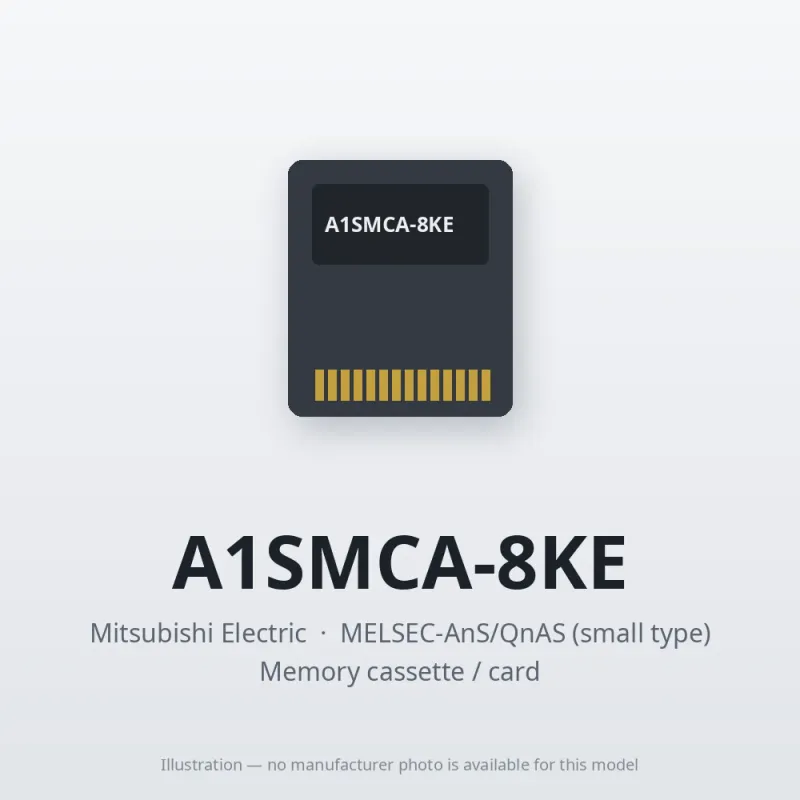 A1SMCA-8KE Mitsubishi MELSEC-AnS Memory cassette / card