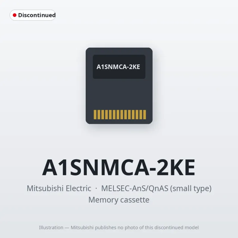 A1SNMCA-2KE Mitsubishi MELSEC-AnS Memory cassette