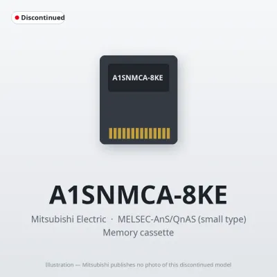 A1SNMCA-8KE Mitsubishi MELSEC-AnS Memory cassette
