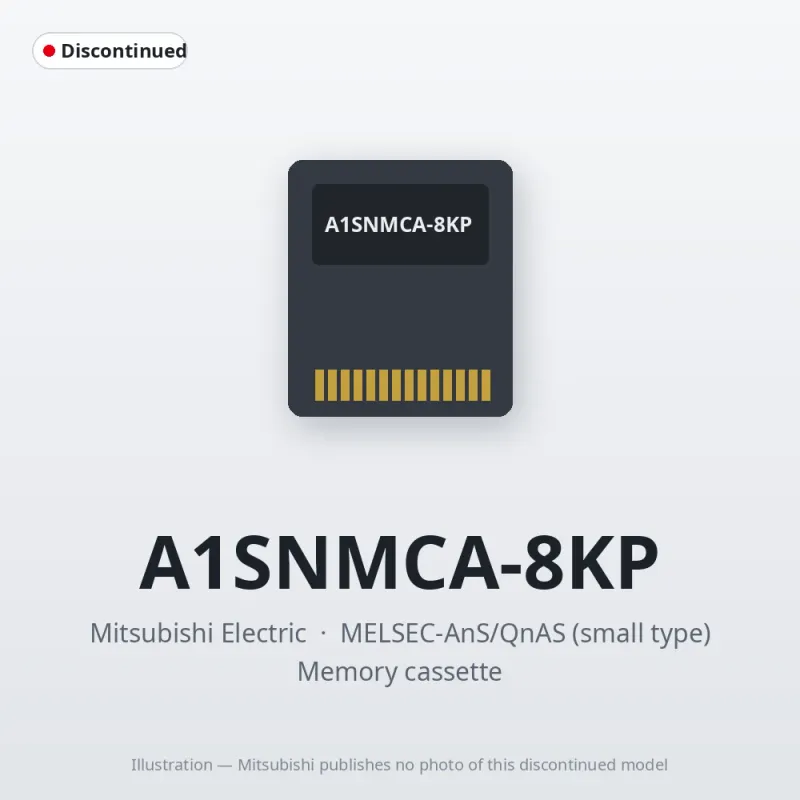 A1SNMCA-8KP Mitsubishi MELSEC-AnS Memory cassette