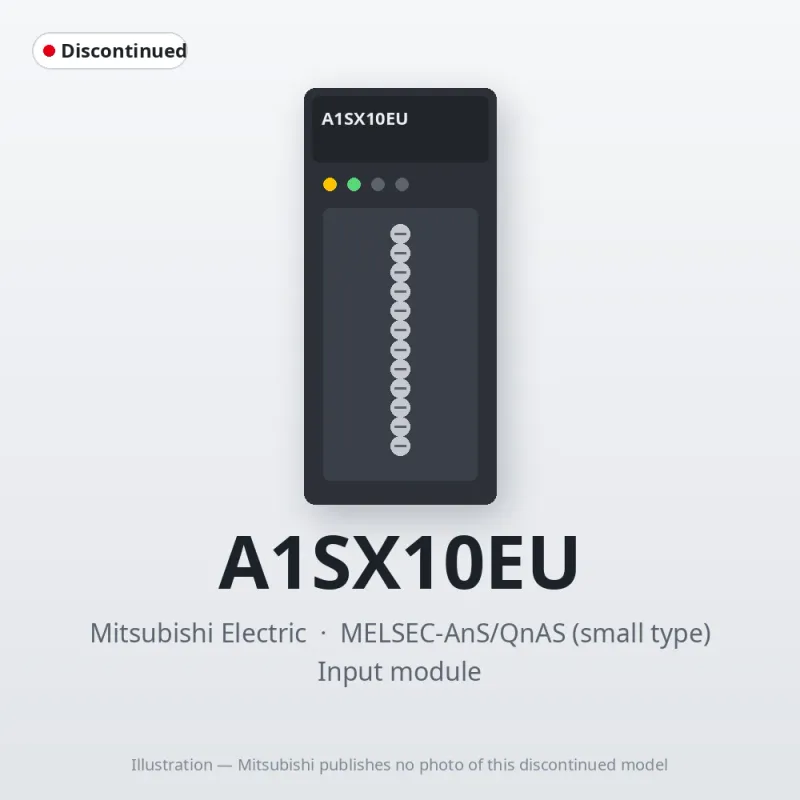 A1SX10EU Mitsubishi MELSEC-AnS Input module