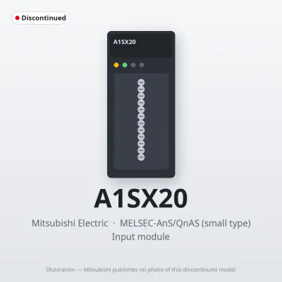 A1SX20 Mitsubishi MELSEC-AnS Input module