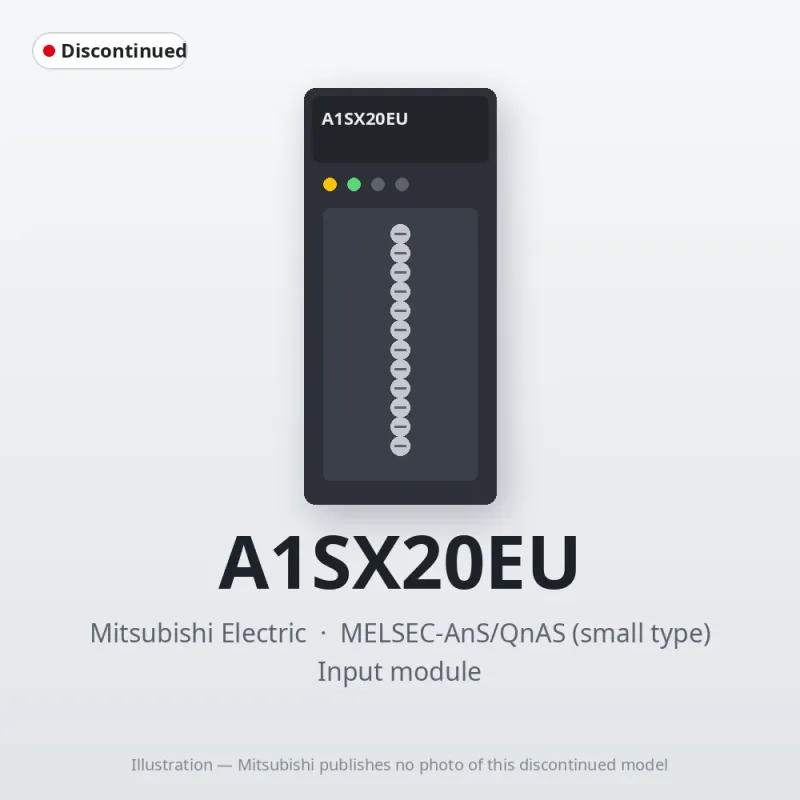 A1SX20EU Mitsubishi MELSEC-AnS Input module