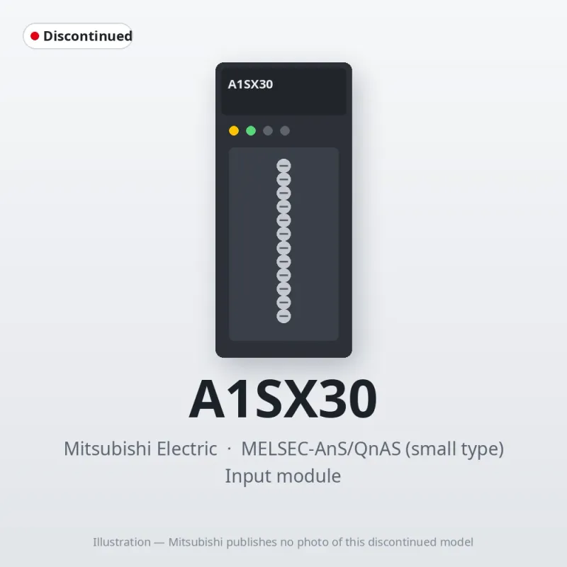 A1SX30 Mitsubishi MELSEC-AnS Input module