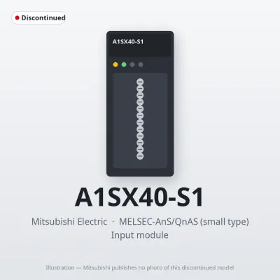 A1SX40-S1 Mitsubishi MELSEC-AnS Input module