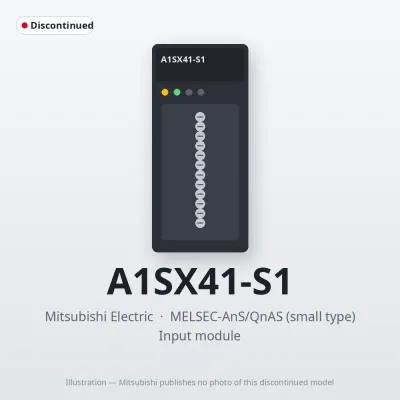 A1SX41-S1 Mitsubishi MELSEC-AnS Input module