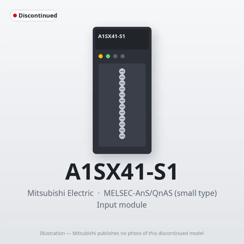 A1SX41-S1 Mitsubishi MELSEC-AnS Input module