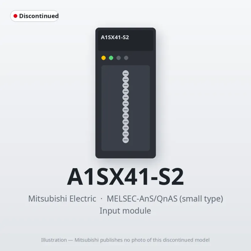 A1SX41-S2 Mitsubishi MELSEC-AnS Input module