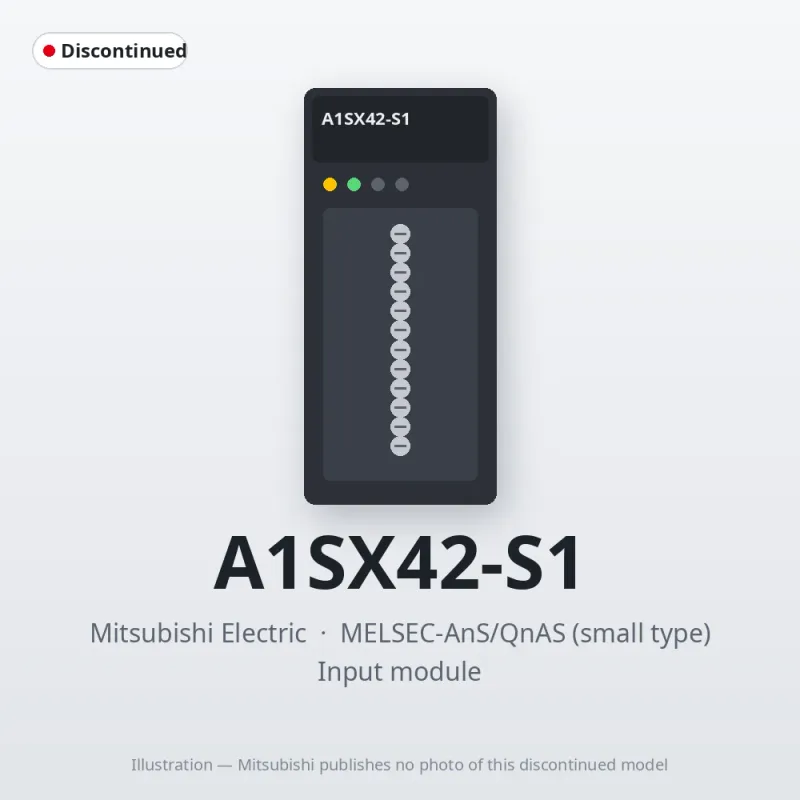 A1SX42-S1 Mitsubishi MELSEC-AnS Input module