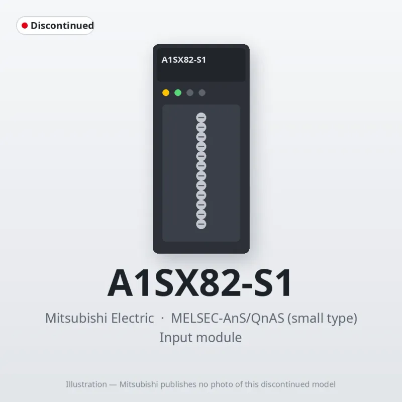 A1SX82-S1 Mitsubishi MELSEC-AnS Input module