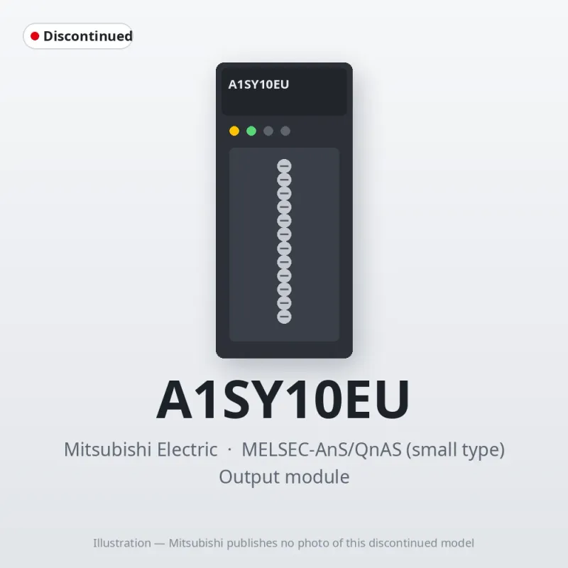 A1SY10EU Mitsubishi MELSEC-AnS Output module