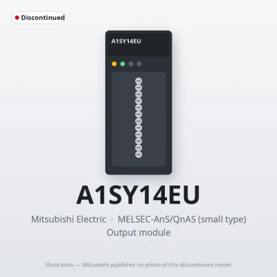 A1SY14EU Mitsubishi MELSEC-AnS Output module