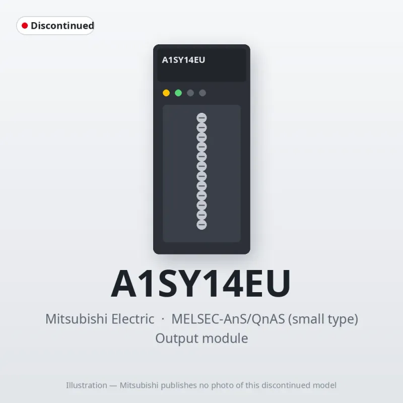 A1SY14EU Mitsubishi MELSEC-AnS Output module