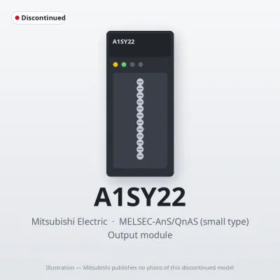 A1SY22 Mitsubishi MELSEC-AnS Output module