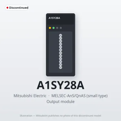 A1SY28A Mitsubishi MELSEC-AnS Output module