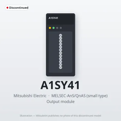 A1SY41 Mitsubishi MELSEC-AnS Output module