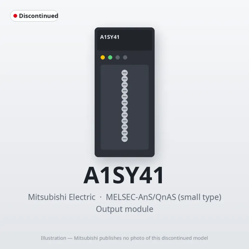 A1SY41 Mitsubishi MELSEC-AnS Output module
