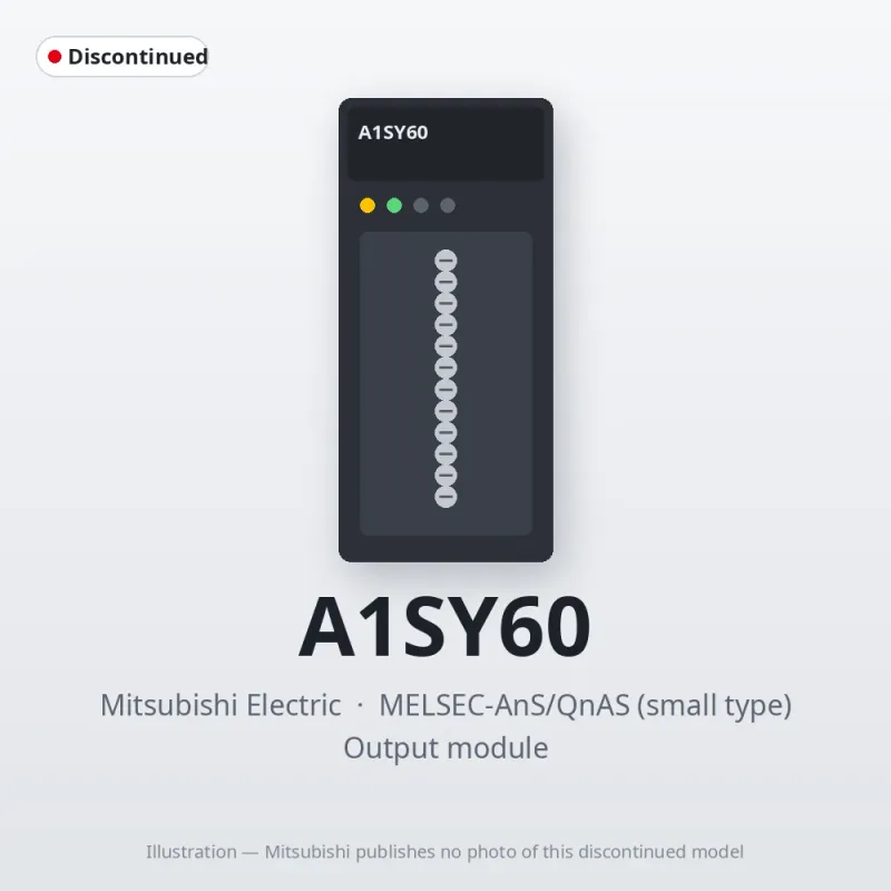 A1SY60 Mitsubishi MELSEC-AnS Output module