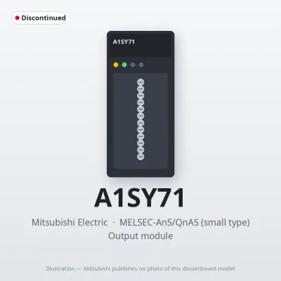 A1SY71 Mitsubishi MELSEC-AnS Output module
