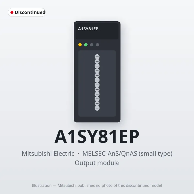 A1SY81EP Mitsubishi MELSEC-AnS Output module
