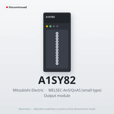 A1SY82 Mitsubishi MELSEC-AnS Output module