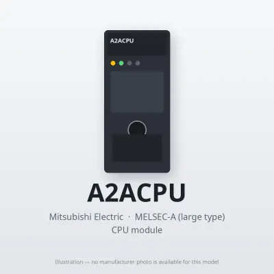 A2ACPU Mitsubishi MELSEC-A CPU module