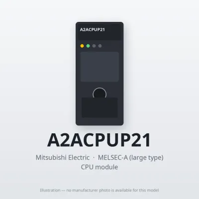 A2ACPUP21 Mitsubishi MELSEC-A CPU module