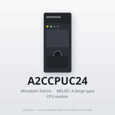 A2CCPUC24 Mitsubishi MELSEC-A CPU module