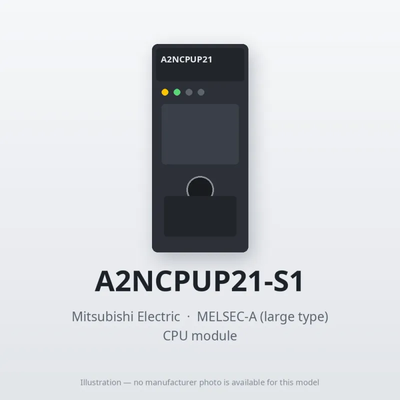 A2NCPUP21-S1 Mitsubishi MELSEC-A CPU module