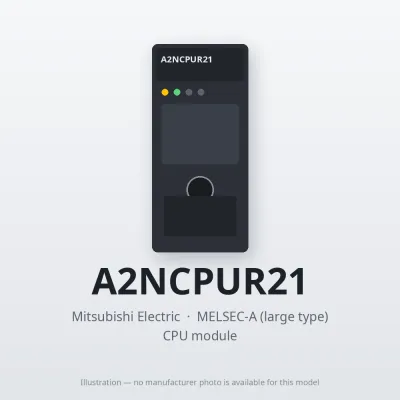 A2NCPUR21 Mitsubishi MELSEC-A CPU module